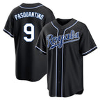 KC.Royals #9 Vinnie Pasquantino Player Black Carbon Fashion Home Game Fdoa Stitched Jerseys