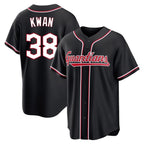 C.Guardians #38 Steven Kwan Player Black Fashion Out Home Game Fdoa Stitched Jerseys