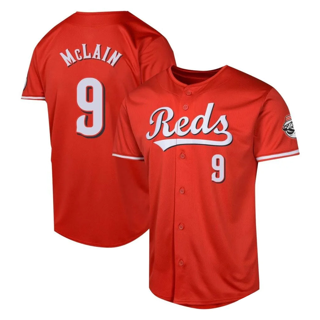 C.Reds #9 Matt McLain Player Red 2026 City Connect Limited Home Fdoa Stitched Jerseys