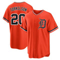 D.Tigers #20 Spencer Torkelson Player Orange Home Game Fdoa Stitched Jerseys