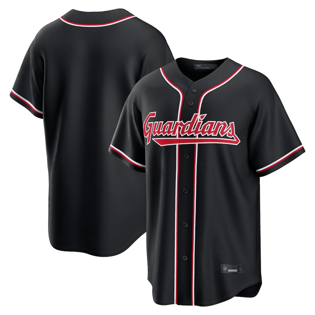 C.Guardians ## Guardians Blank Player Black Fashion Out Home Game Fdoa Stitched Jerseys
