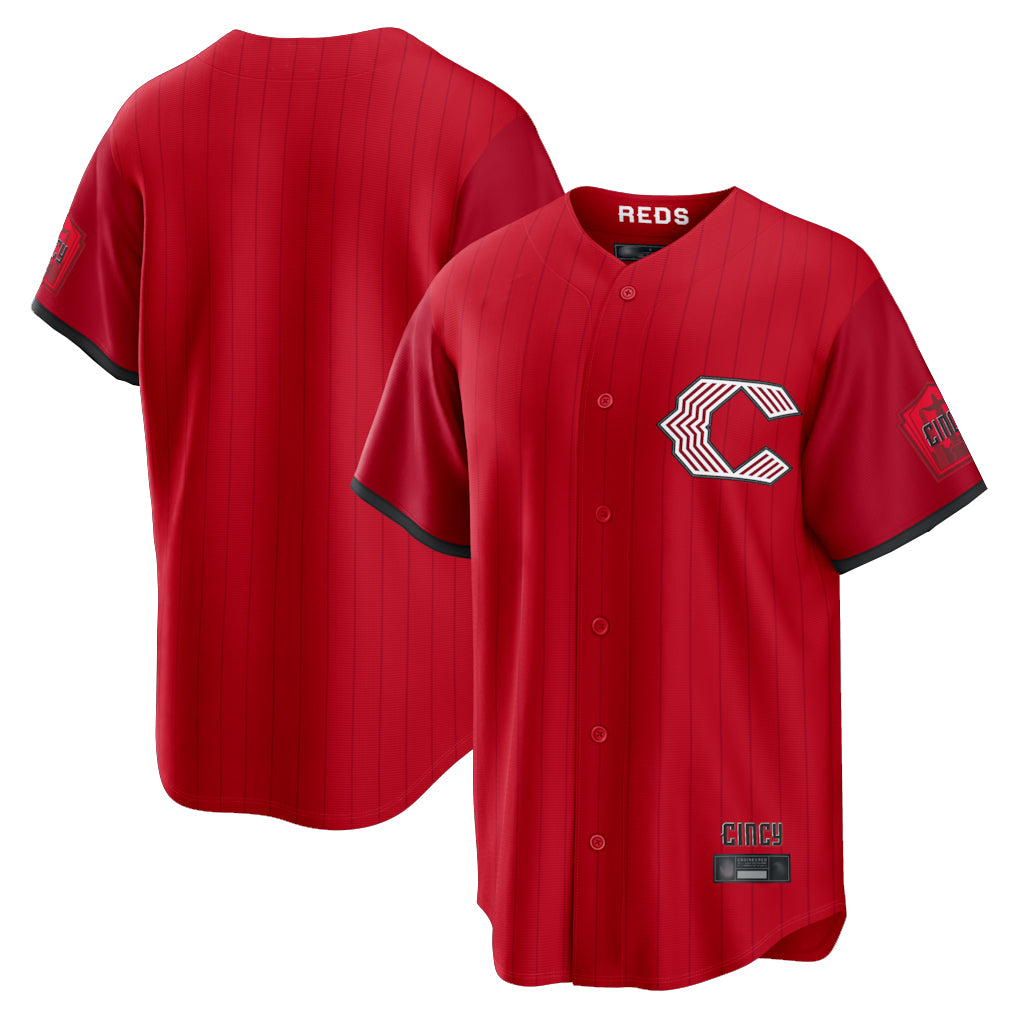 C.Reds ## Red Blank Player Red 2026 City Connect Home Game Fdoa Stitched Jerseys