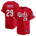 C.Reds #29 TJ Friedl Player Red Home Limited Fdoa Stitched Jerseys