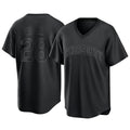 KC.Royals #28 Kyle Isbel Player Black Fashion Game Fdoa Stitched Jerseys
