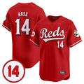 C.Reds #14 Pete Rose Player Red Vapor Premier Limited Home Fdoa Stitched Jerseys