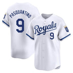 KC.Royals #9 Vinnie Pasquantino Player White Alt Limited Home Fdoa Stitched Jerseys