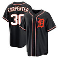 D.Tigers #30 Kerry Carpenter Player Black Fashion Out Home Game Fdoa Stitched Jerseys