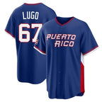 KC.Royals #67 Seth Lugo Player Navy 2026 World Classic Home Fdoa Stitched Jerseys