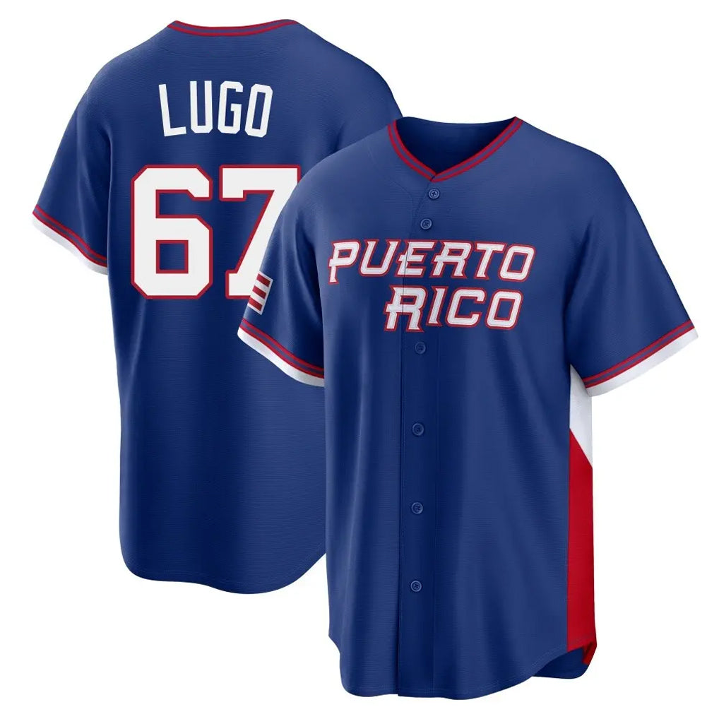 KC.Royals #67 Seth Lugo Player Navy 2026 World Classic Home Fdoa Stitched Jerseys