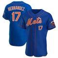 NY.Mets #17 Keith Hernandez Player Royal Limited Elite Home Fdoa Stitched Jerseys