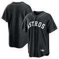 H.Astros ## Astros Blank Player Black Home Game Fdoa Stitched Jerseys