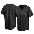 C.Reds #29 TJ Friedl Player Black T-shirt Game Home Fdoa Stitched Jerseys