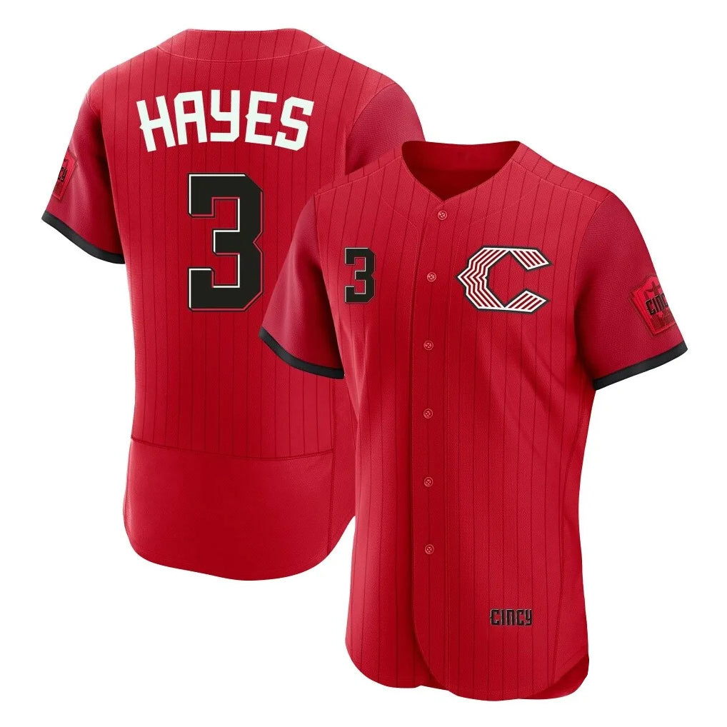 C.Reds #3 Ke'Bryan Hayes Player Red 2026 City Connect Limited Elite Home Fdoa Stitched Jerseys
