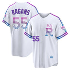 KC.Royals #55 Cole Ragans Player White 2026 City Connect Limited Home Fdoa Stitched Jerseys