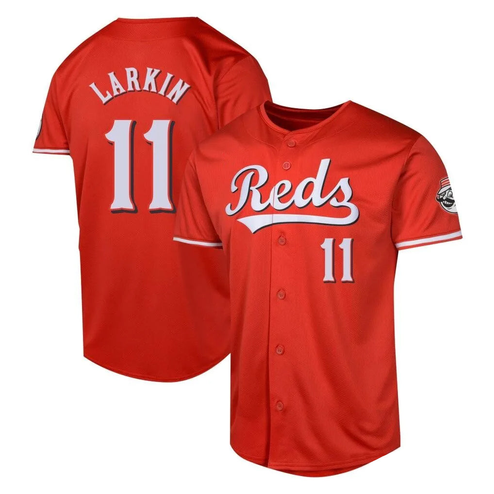 C.Reds #11 Barry Larkin Player Red 2026 City Connect Limited Home Fdoa Stitched Jerseys