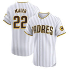 S.Diego Padres #22 Mason Miller Player White Home Limited Elite Fdoa Stitched Jerseys