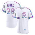 KC.Royals #28 Kyle Isbel Player White 2026 City Connect Limited Elite Home Fdoa Stitched Jerseys