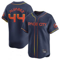 H.Astros #44 Yordan Alvarez Player Navy City Connect Limited Home Game Fdoa Stitched Jerseys
