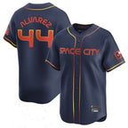H.Astros #44 Yordan Alvarez Player Navy City Connect Limited Home Game Fdoa Stitched Jerseys