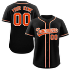 Custom Personalized Baseball Jersey Button Down Hip Hop Baseball Shirt Stitched Name Number