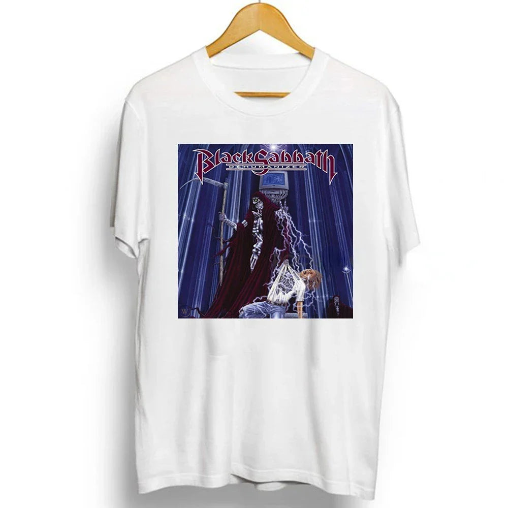 Cheap T-shirt Jerseys Black Metal Rock Band T shirt Men Women Fashion Casual Graphic Short Sleeve Short Sleeve Plus Size T Shirt Unisex 62474