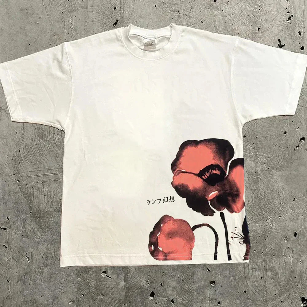 Cheap T-shirt Jerseys Harajuku Letter Graphic T Shirts Y2k Tops Men Women High Street Oversized T Shirt Pro Choice Streetwear Vintage Tee Clothing