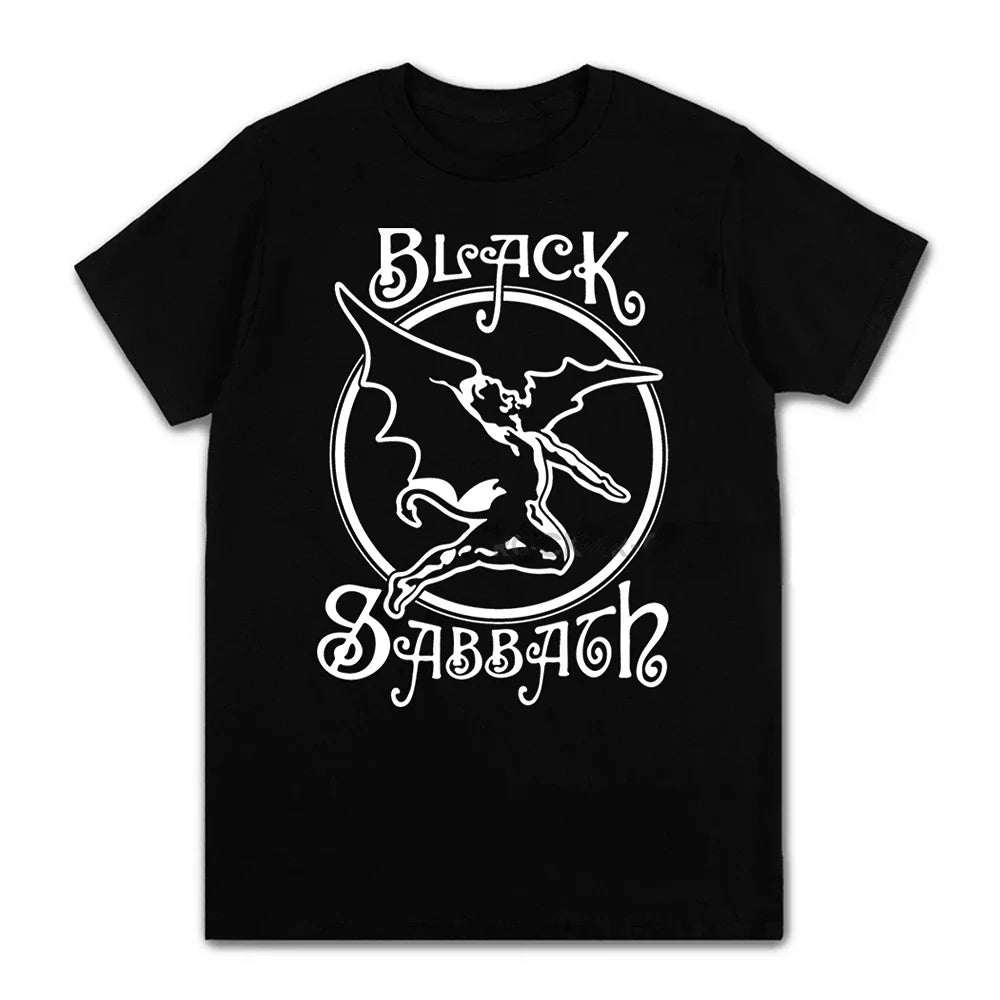 Cheap T-shirt Jerseys Black Metal Rock Band T shirt Men Women Fashion Casual Graphic Short Sleeve Short Sleeve Plus Size T Shirt Unisex 62474