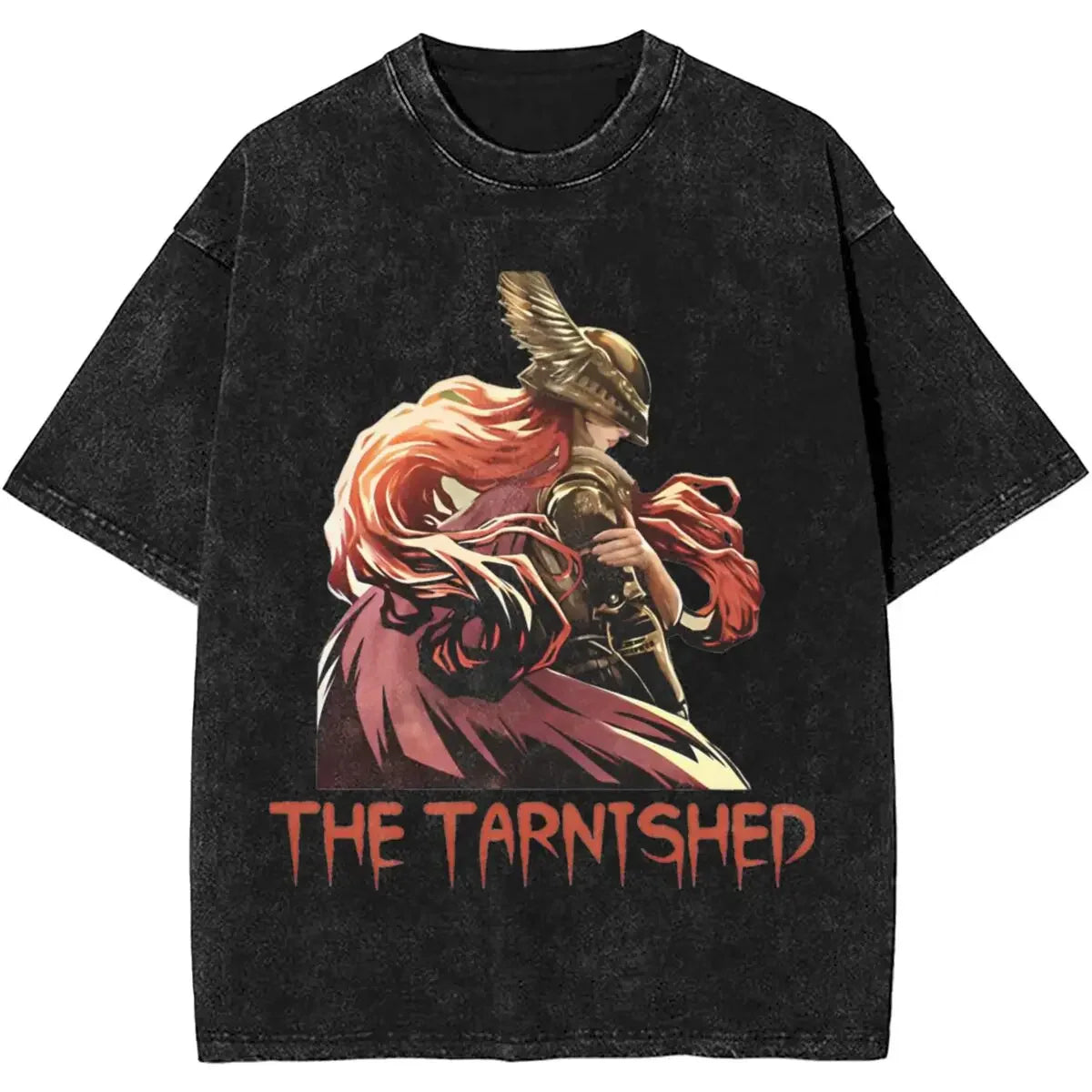 Cheap T-shirt Jerseys Malenia Blade Of Miquella Washed New Arrival Mens Clothes Tee Shirt Homme Graphic T-Shirts Men Tshirt for Men Ropa Hombre 62924