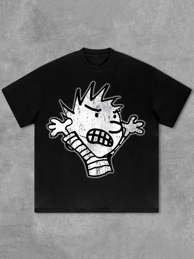 Cheap T-shirt Jerseys Harajuku Graphic Print T Shirts Y2k Tops Men Women High Street Oversized T Shirt Pro Choice Streetwear Vintage Tee Clothing