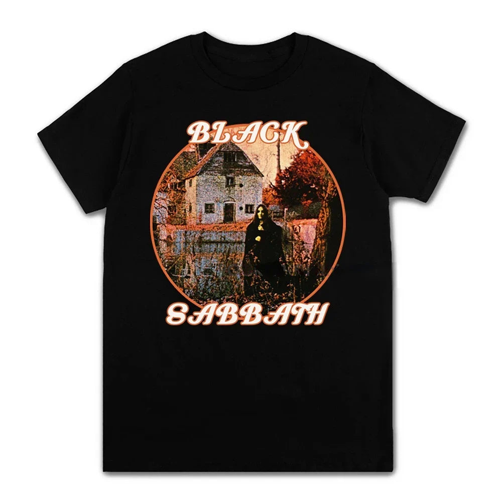 Cheap T-shirt Jerseys Black Metal Rock Band T shirt Men Women Fashion Casual Graphic Short Sleeve Short Sleeve Plus Size T Shirt Unisex 62474