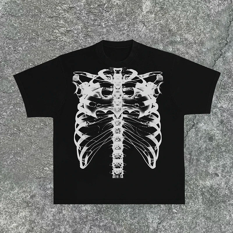 Cheap T-shirt Jerseys Harajuku Graphic Print T Shirts Y2k Tops Men Women High Street Oversized T Shirt Pro Choice Streetwear Vintage Tee Clothing