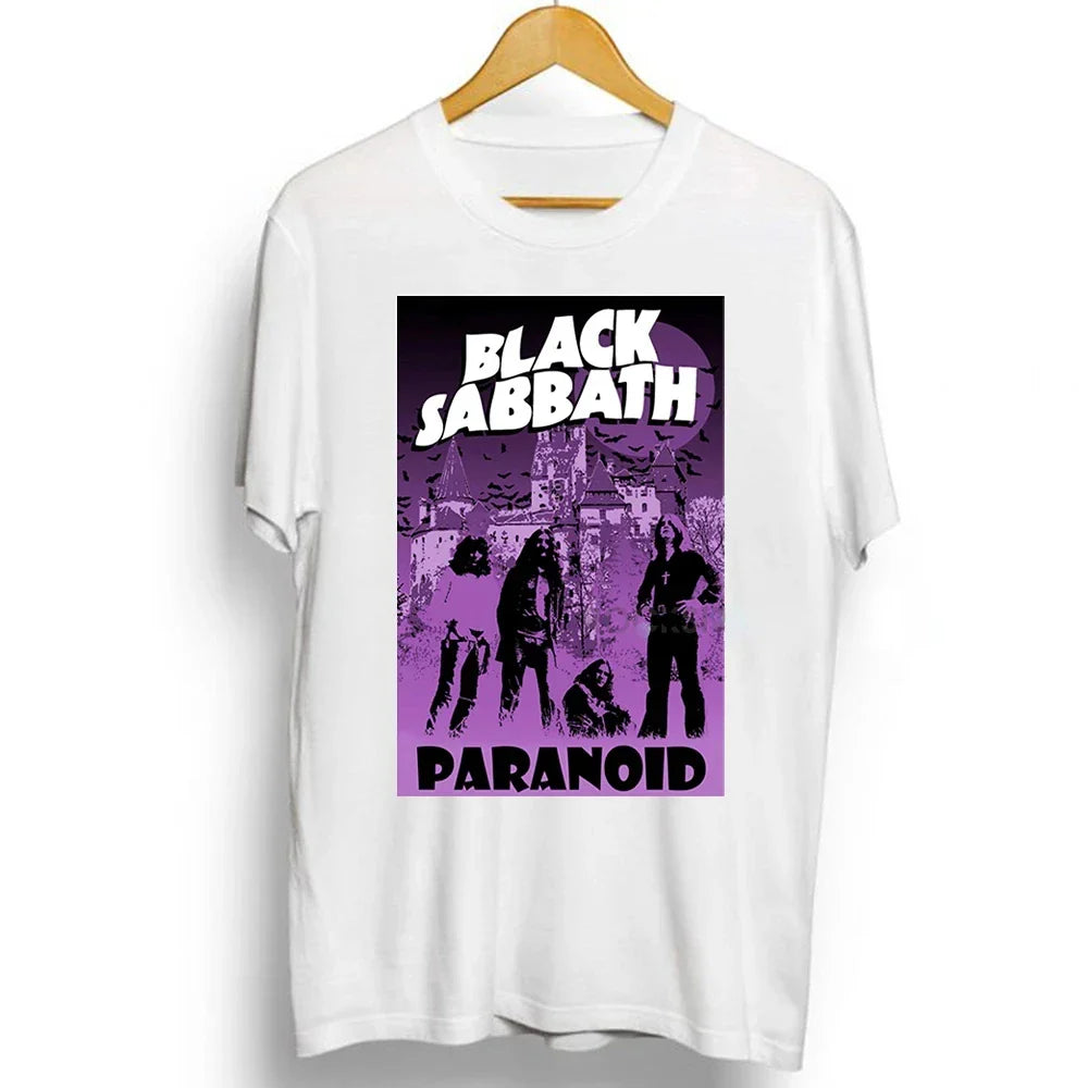 Cheap T-shirt Jerseys Black Metal Rock Band T shirt Men Women Fashion Casual Graphic Short Sleeve Short Sleeve Plus Size T Shirt Unisex 62474