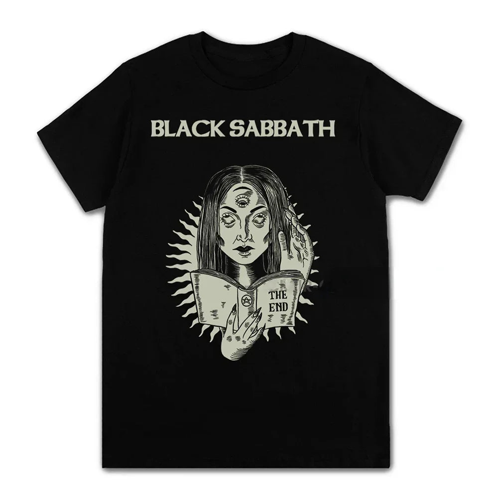 Cheap T-shirt Jerseys Black Metal Rock Band T shirt Men Women Fashion Casual Graphic Short Sleeve Short Sleeve Plus Size T Shirt Unisex 62474