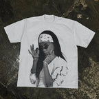 Cheap T-shirt Jerseys 2000s Vintage Casual Girl Print Y2k Women's Tshirts Short Sleeve O-Neck Streetwear Harajuku Gothic Tee Crop Top Men Kid Clothes
