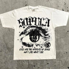 Cheap T-shirt Jerseys Harajuku Letter Graphic T Shirts Y2k Tops High Street Oversized T Shirt Pro Choice Streetwear Vintage Tee Clothing