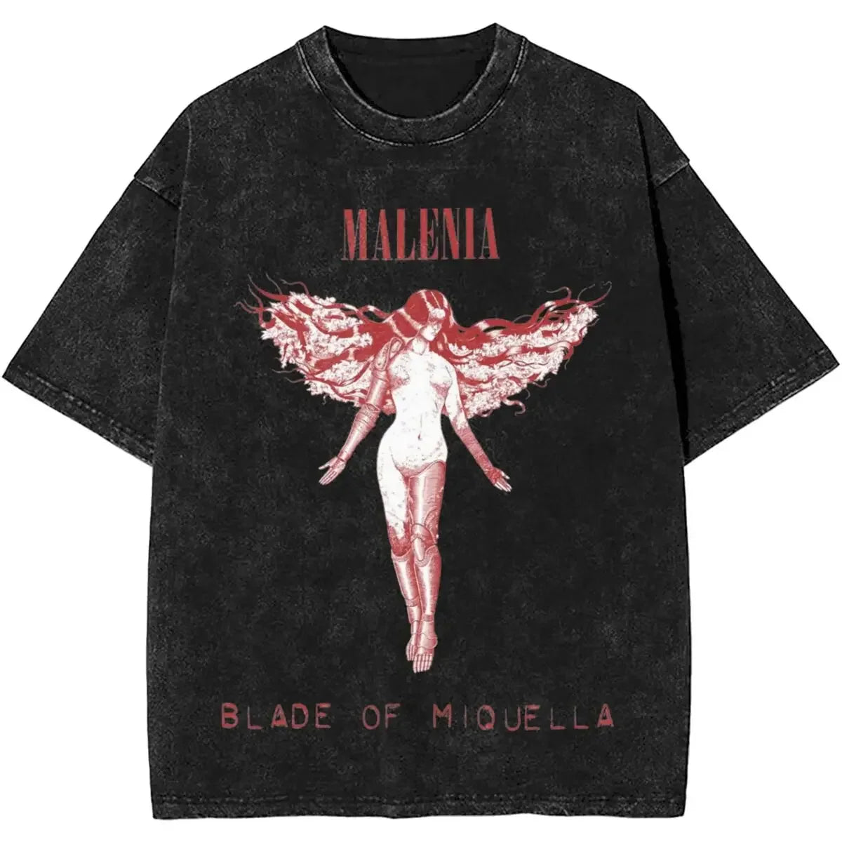 Cheap T-shirt Jerseys Malenia Blade Of Miquella Washed New Arrival Mens Clothes Tee Shirt Homme Graphic T-Shirts Men Tshirt for Men Ropa Hombre 62924