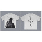 Cheap T-shirt Jerseys 2000s Vintage Casual Girl Print Y2k Women's Tshirts Short Sleeve O-Neck Streetwear Harajuku Gothic Tee Crop Top Men Kid Clothes