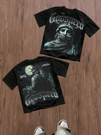 Cheap T-shirt Jerseys 2026 Summer New Men's T-shirt with 3D Angel Pattern Print Street Casual Fashion Comfortable Soft Breathable Lightweight
