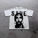 Cheap T-shirt Jerseys Harajuku Graphic Print T Shirts Y2k Tops Men Women High Street Oversized T Shirt Pro Choice Streetwear Vintage Tee Clothing