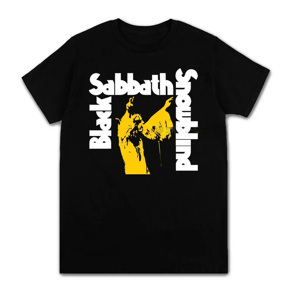 Cheap T-shirt Jerseys Black Metal Rock Band T shirt Men Women Fashion Casual Graphic Short Sleeve Short Sleeve Plus Size T Shirt Unisex 62474