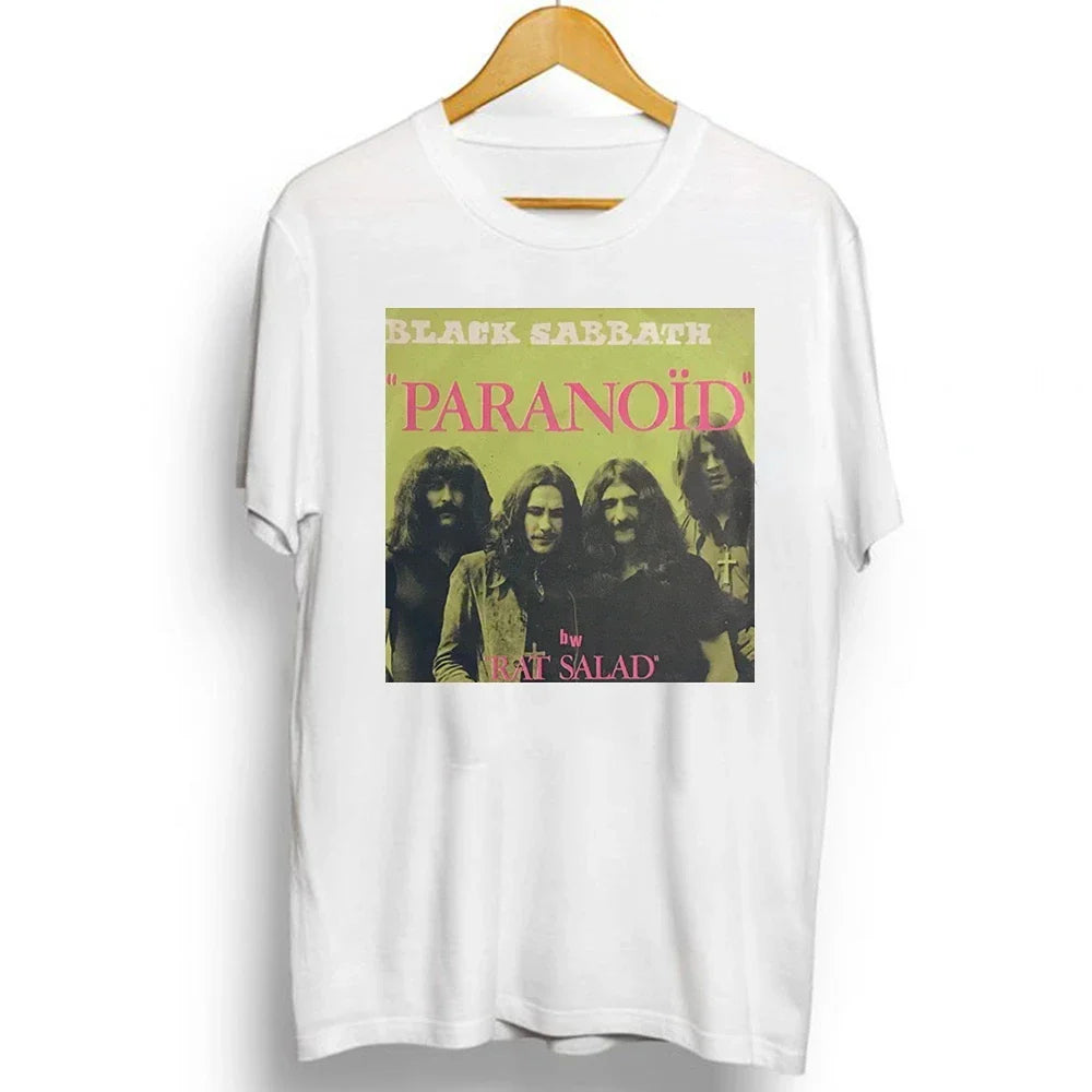 Cheap T-shirt Jerseys Black Metal Rock Band T shirt Men Women Fashion Casual Graphic Short Sleeve Short Sleeve Plus Size T Shirt Unisex 62474