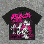 Cheap T-shirt Jerseys Harajuku Graphic Print T Shirts Y2k Tops Men Women High Street Oversized T Shirt Pro Choice Streetwear Vintage Tee Clothing