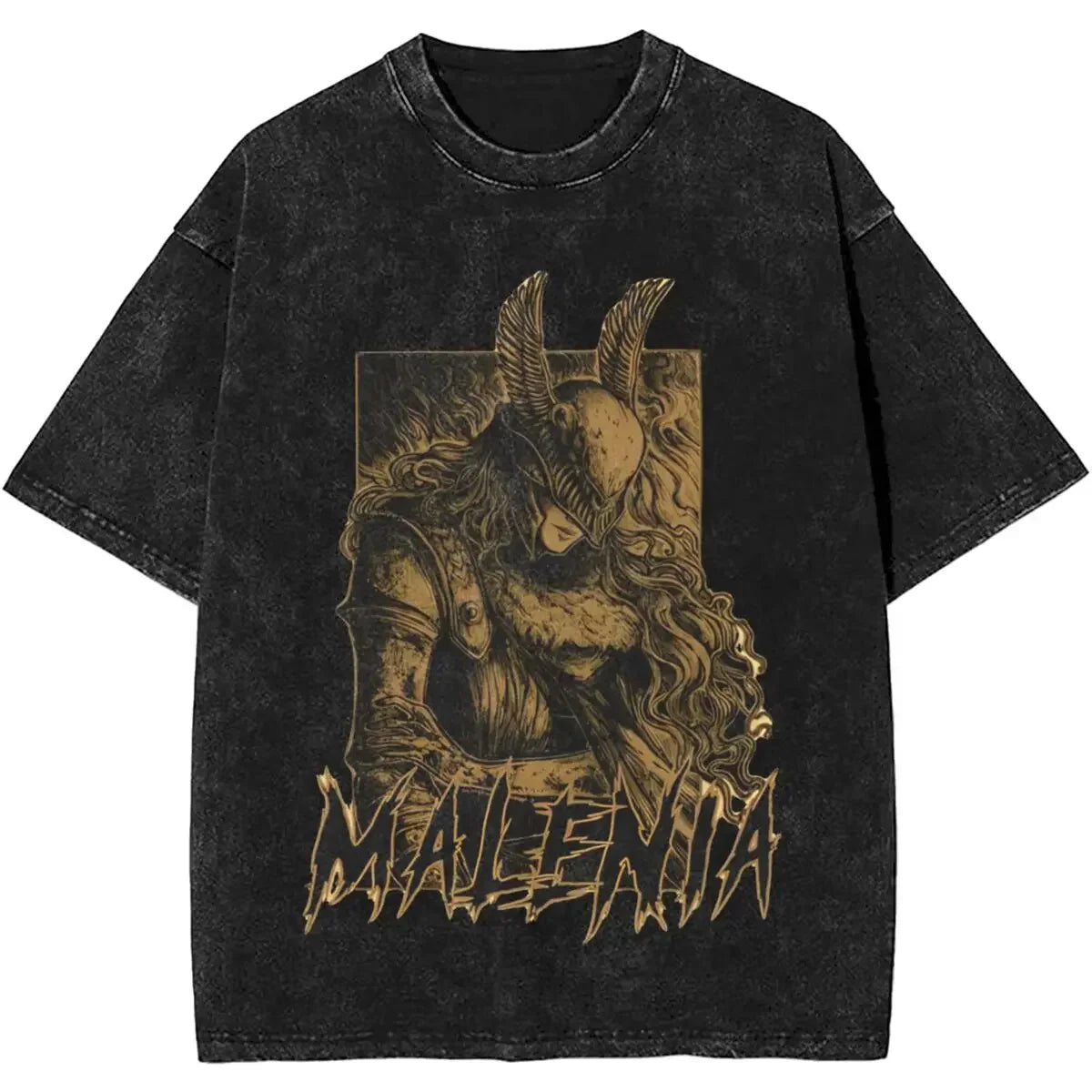 Cheap T-shirt Jerseys Malenia Blade Of Miquella Washed New Arrival Mens Clothes Tee Shirt Homme Graphic T-Shirts Men Tshirt for Men Ropa Hombre 62924
