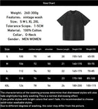 Cheap T-shirt Jerseys Washed T Shirts Horror Silent Hill Heavens Night Hip Hop T-Shirt Street  Streetwear Short Sleeve Printed Tops Tees Men Women