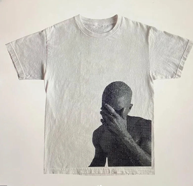 Cheap T-shirt Jerseys 2000s Vintage Casual Girl Print Y2k Women's Tshirts Short Sleeve O-Neck Streetwear Harajuku Gothic Tee Crop Top Men Kid Clothes
