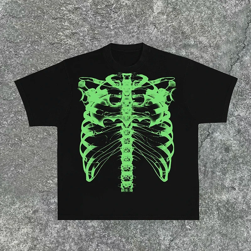 Cheap T-shirt Jerseys Harajuku Graphic Print T Shirts Y2k Tops Men Women High Street Oversized T Shirt Pro Choice Streetwear Vintage Tee Clothing