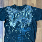 Cheap T-shirt Jerseys Y2K Tapout New men T Shirt Letter Graphic Print Oversized tops Punk Rock Round Neck Tops Harajuku street Hip Hop Pure cotton tee