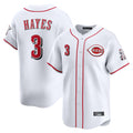 C.Reds #3 Ke'Bryan Hayes Player White Home Limited Fdoa Stitched Jerseys