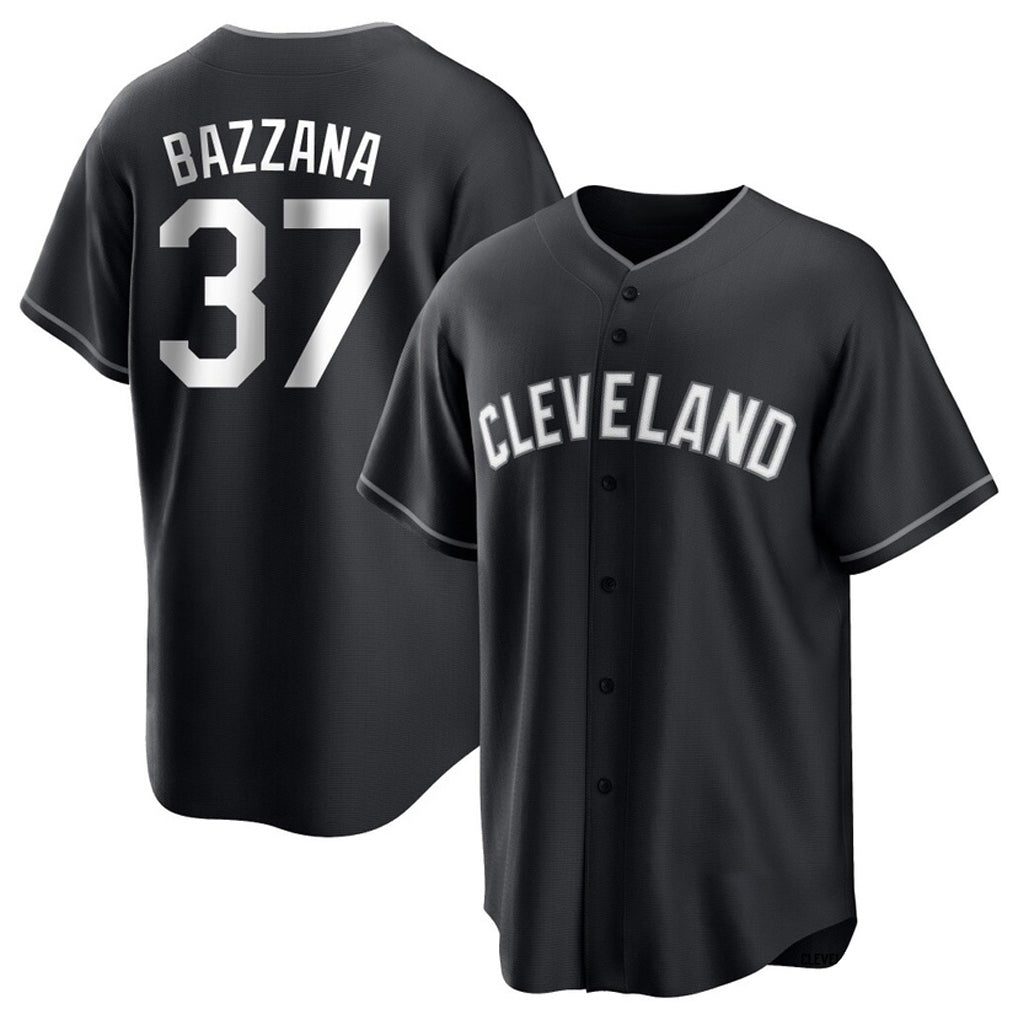 C.Guardians #37 Travis Bazzana Player Black Home Game Fdoa Stitched Jerseys