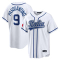 KC.Royals #9 Vinnie Pasquantino Player White Italy 2026 WBC Classic Home Fdoa Stitched Jerseys